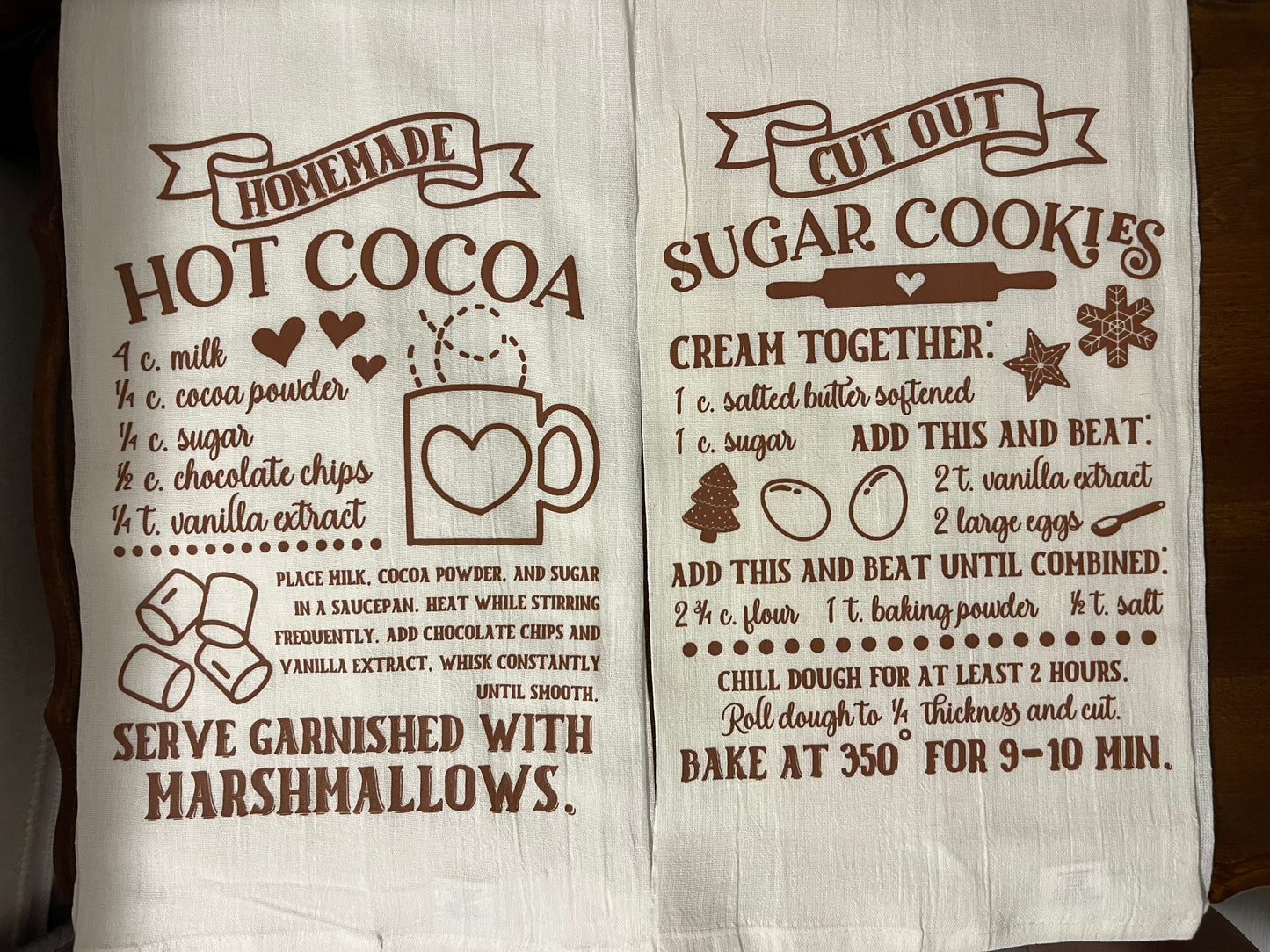 Recipe Tea Towels