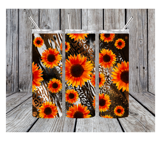 Orange Sunflowers