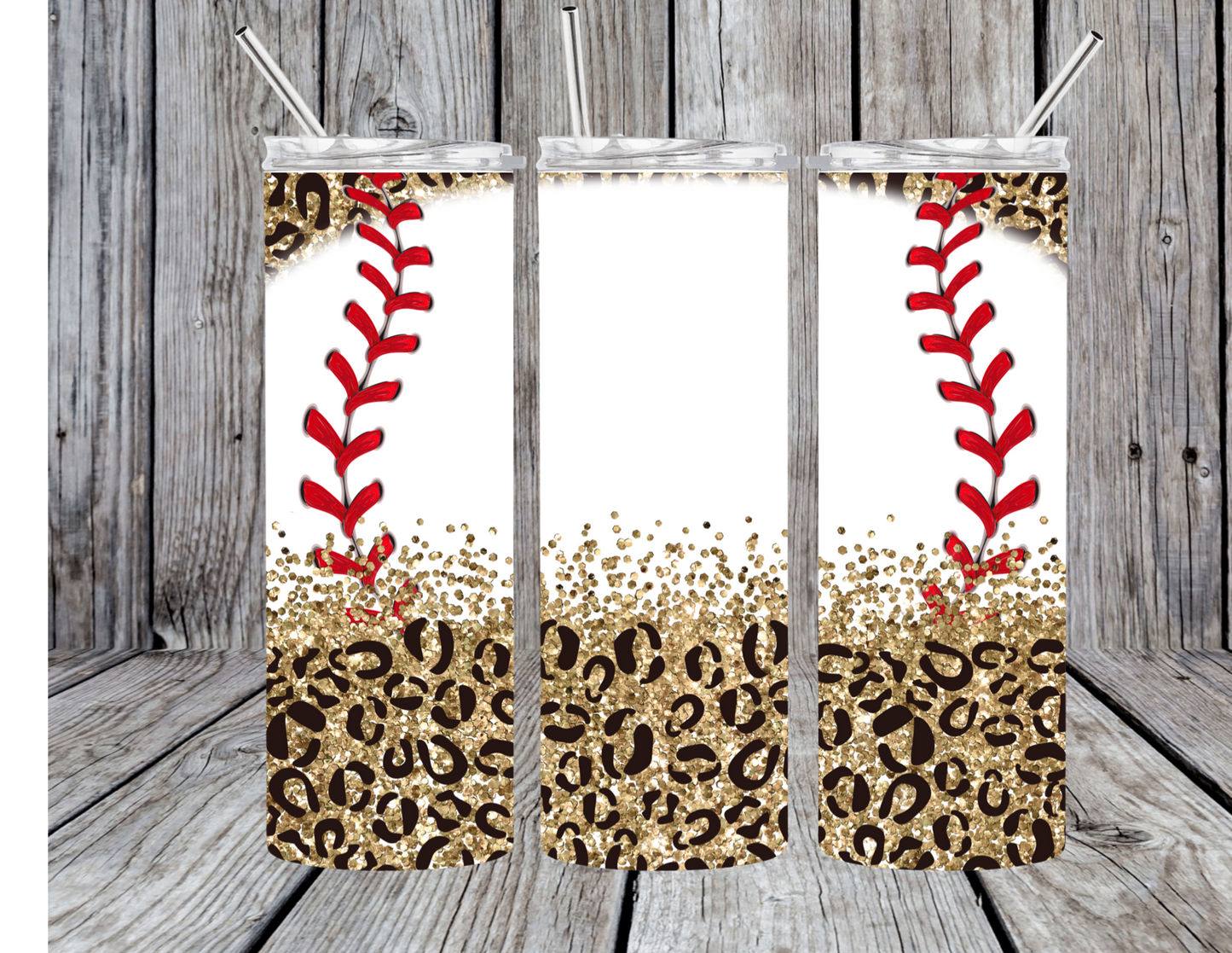 Baseball/Leopard Customizable